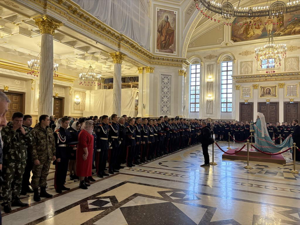 Традиционная церемония верстания казаков