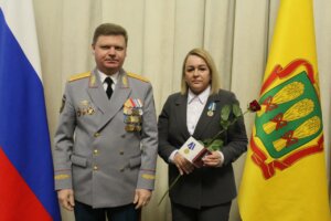 Награждение в преддверии 375-летия пожарной охраны России