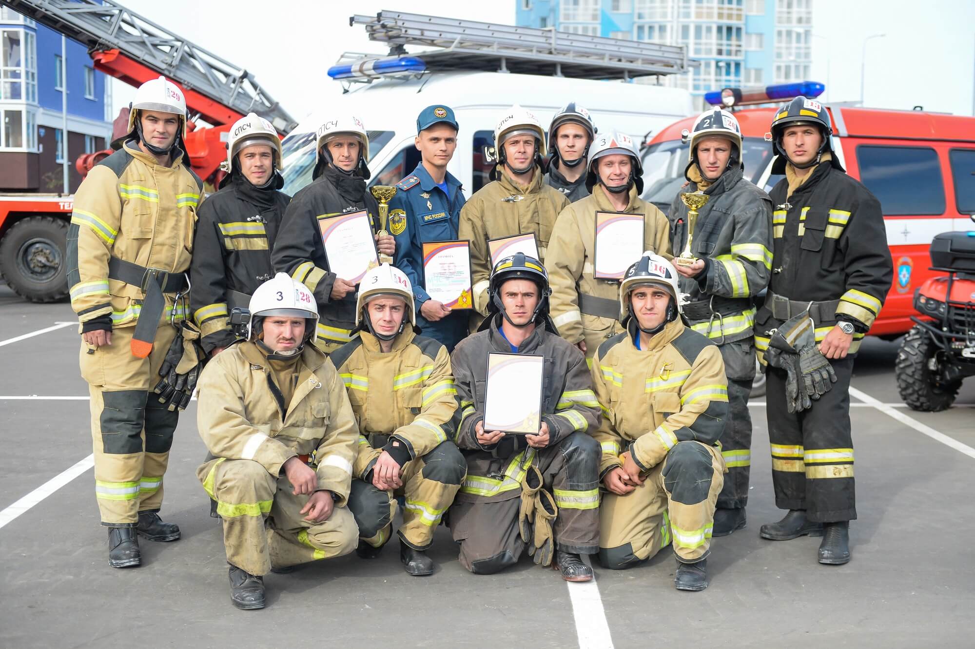 Соревнования пожарных “Вертикальный вызов”