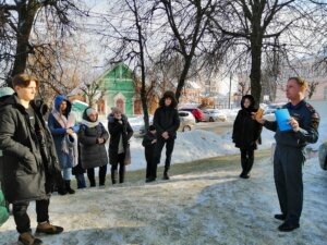 Учебная тренировка по эвакуации