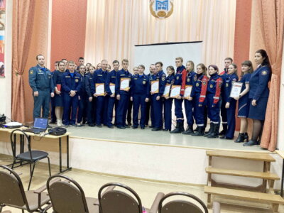 Праздник студенческого корпуса спасателей