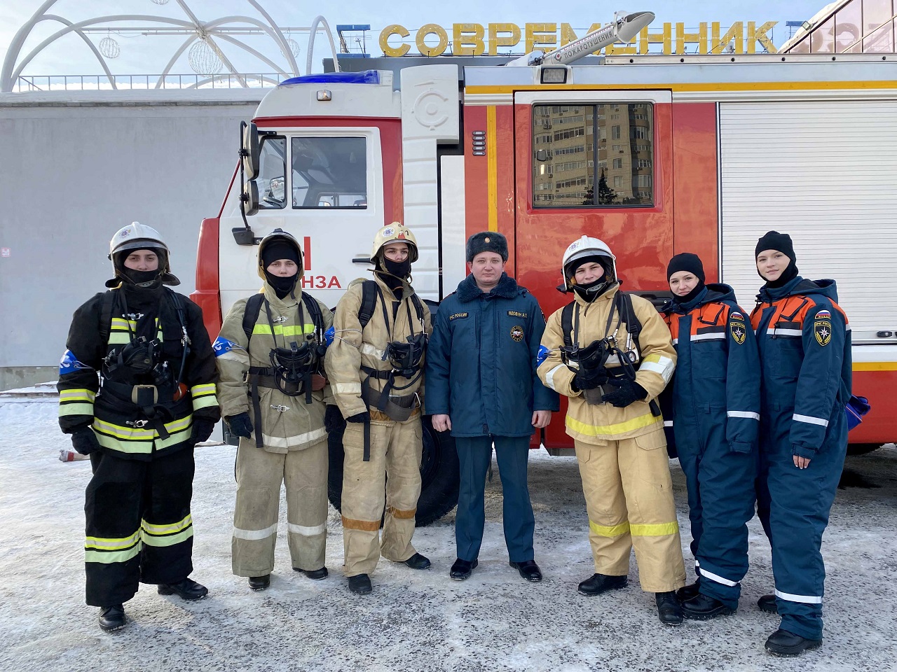 Студенты кафедры “Пожарная безопасность” участвуют в учениях МЧС России