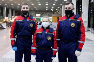 Встреча детей, прибывших в Пензу с Донбасса