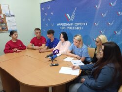 Студенты института принимают активное участие в работе регионального штаба Акции #МыВместе