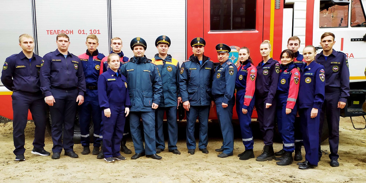 Студенты кафедры “Пожарная безопасность” участвуют в командно-штабных учениях